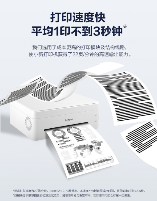 联想(lenovo)小新m7268w 黑白激光无线wifi打印机 办公商用家用打印机